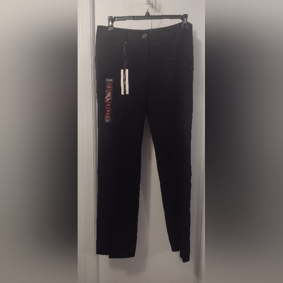 NEW.Dell Spiga Italy black dress pants.Size 10 - Picture 1 of 6